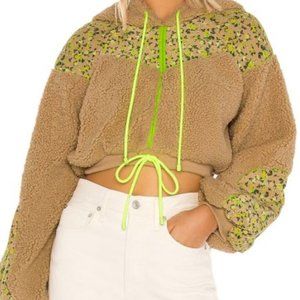For Love and Lemons Sloan Cropped Hoodie